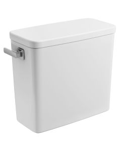 Grohe 39666000 Eurocube 1.28 GPF Toilet Tank Only with Left Hand Lever in Alpine White