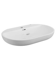 Grohe 39669000 Essence Wall Mount 27" Bathroom Sink, 1-Hole In Alpine White