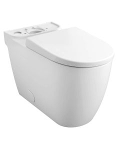 Grohe 39677000 Essence Right Height Elongated Toilet Bowl with Seat in Alpine White (Tank Sold Separately)