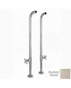 Cheviot 3970-BN Free Standing Heavy Duty Water Supply Lines with Stop Valves