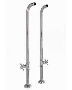 Cheviot 3970-CH Free Standing Heavy Duty Water Supply Lines with Stop Valves