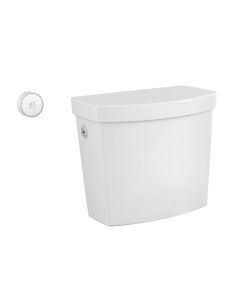 American Standard 4000709.020 Cadet Touchless 1.28 GPF Single Flush Toilet Tank Only in White