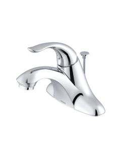 Gerber G0040030 Viper™ 1.2 GPM Single Handle Centerset Bathroom Faucet with Metal Pop-Up Drain in Chrome