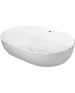 Duravit 0379600000 Luv 24"L x 16"W x 5.5" Above-Counter Bathroom Sink in White