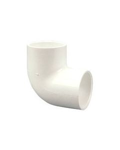 PVC Schedule 40 406-007 3/4" Elbow 90° (Soc × Soc)