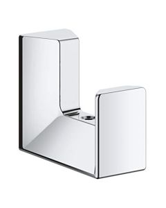 Grohe 40782000 Selection Cube Robe Hook, Starlight Chrome
