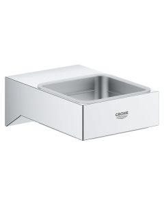 Grohe 40865000 Grohe Selection Cube Holder, Starlight Chrome