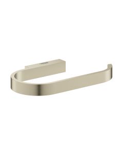Grohe 41068EN0 Selection 6" Width Wall Mounted Paper Holder without Cover in Brushed Nickel