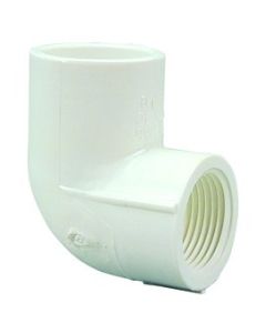 PVC Schedule 40 407-007 3/4" Elbow 90° (Soc x Fipt)