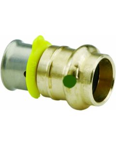 Viega 99630 PureFlow Zero Lead Bronze PEX Press ProPress Adapter with 3/4-Inch by 1/2-Inch Press x P