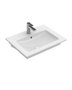 Villeroy and Boch 4124U201 23.63'' X 19.88'' Venticello Washbasin in White Alpin