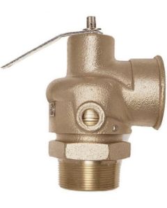 Conbraco 12-208-08 Bronze Pressure Relief Valve, Steam, 15 PSI, 3" NPT Male x Female