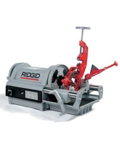 Ridgid 1224 26092 RIDGID Model 1224 Pipe Threading Machine, 36/12 RPM Pipe Threading Machine with Hammer Chuck, 1/2-Inch to 4-Inch Pipe Dies and NPT Threading Die Head