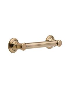 Delta 41612-CZ 12" Length Wall Mounted Traditional Decorative Ada Grab Bar in Champagne Bronze