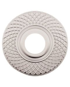 Baldwin R004.055.PV R004.PV Pair of Estate Rosettes for Privacy Functions, Lifetime Polished Nickel