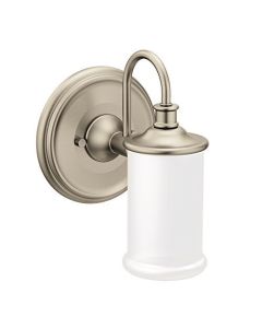 Moen YB6461BN Belfield Single Globe Bath Light, Brushed Nickel