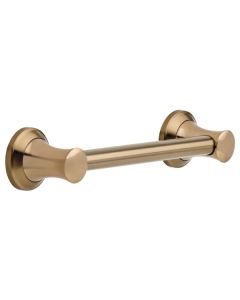 Delta 41712-CZ BathSafety 12" Transitional Decorative Ada Grab Bar In Champagne Bronze