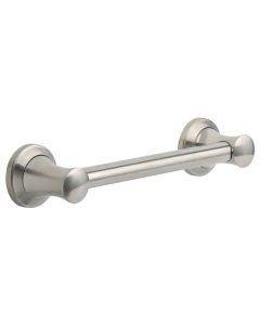 Delta 41712-SS 12" Length Wall Mounted Transitional Decorative Ada Grab Bar in Stainless