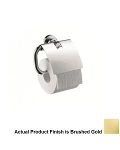 Hansgrohe 4173825X Citterio Toilet Paper Holder in Brushed Gold