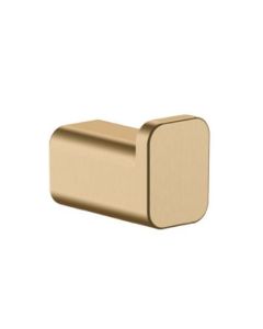 Hansgrohe 41742140 AddStoris Wall Mounted Single Robe Hook in Brushed Bronze