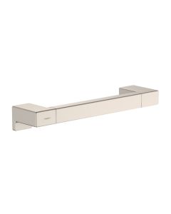 Hansgrohe 41744820 AddStoris 12" Length Wall Mounted Towel Bar in Brushed Nickel