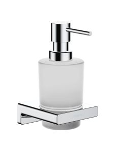 Hansgrohe 41745000 AddStoris Wall Mounted Liquid Soap Dispenser with 6 Oz Capacity in Polished Chrome