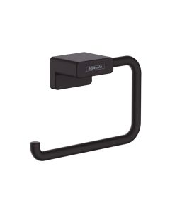 Hansgrohe 41771670 AddStoris Toilet Paper Holder without Cover in Matte Black
