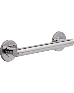 Delta 41812 BathSafety 12" Contemporary Decorative Ada Grab Bar In Chrome