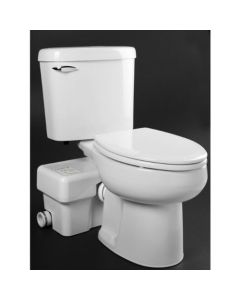 Liberty Pumps ASCENTII-RSW Macerating Toilet, Round, 1/2 HP, 115V