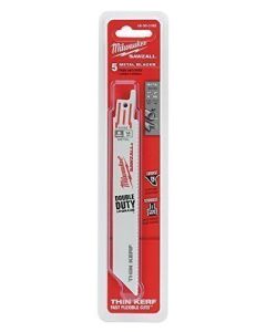 Milwaukee 48-00-5182 Super Sawzall Blade 14 Teeth per Inch 6-Inch Length