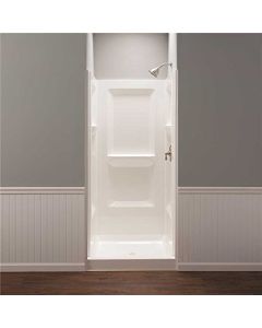 Mustee 736WHT White Durawall Shower Wall