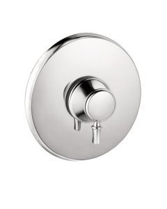 Hansgrohe 04223000 C Pressure Balance Trim, Chrome (Rough Sold Separately)