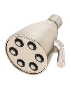 Speakman S2252BNE2 S-2252-BN-E2 Signature Icon Anystream Adjustable 2.0 GPM Solid Brass Shower Head, Brushed Nickel