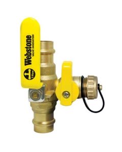 Webstone 80614W Lead Free 1" Press Ball Drain