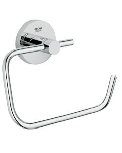 Grohe 40689001 Essentials Toilet Paper Holder Without Cover