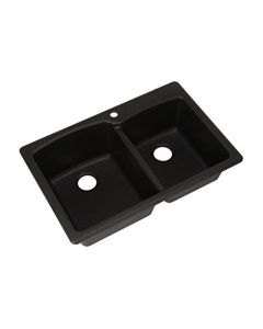 Franke EOOX332291 USA EO33229-1 Double Basin Drop In/Undermount Kitchen Sink