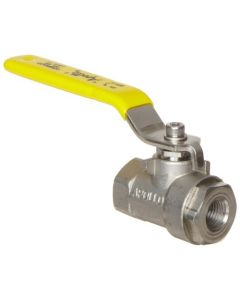 Conbraco 76F10301A Stainless Steel Ball Valve, Lever Handle, 1/2" NPT Female apollo 76f-103-01a 1/2 ips ball vlves