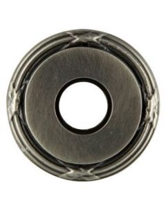 Baldwin 5145.056 5145 Pair of Estate Rosettes for Privacy Functions, Lifetime Satin Nickel