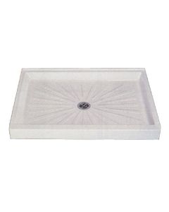 Mustee 3254M 32-in x 54-in Shower Base, White