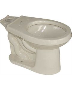 Gerber GAV2185209 GERBER PLUMBING 2473771 Avalanche Siphon Jet Toilet Bowl, Round, 1.6 Gpf/1.28 Gpf, Biscuit