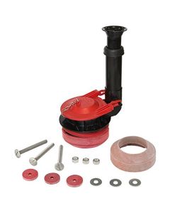 Korky 5030BP Adjustable Toilet Flush Valve and Tank to Bowl Gasket Kit, 3-Inch