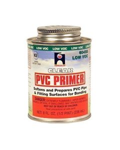 Oatey 60458 PVC Primer - Clear - Dauber In Cap