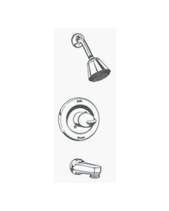 Delta 1447 Delta eFlow Bath and Shower Faucet Chrome