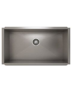 Julien IH0-US-321810 ProChef ProinoxH0 32" X 18" X 10"  Urban Style Undermount Kitchen Sink with Single Bowl