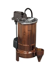 Liberty Pumps 280-2 Manual 1/2 HP Mid Range Head Submersible Sump/Effluent Pump with 25-Feet Cord