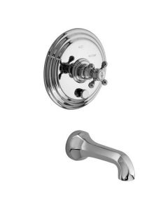 Newport Brass 4-922BP/15 4-922BP Alveston Single Handle Tub and Shower Valve Trim with Meta, Polished Nickel