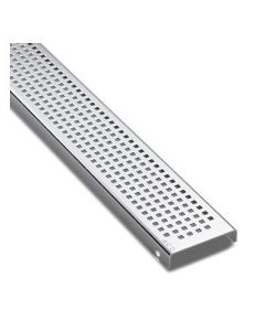ACO 37360 QuARTz by Shower Drain SS Grate Quadrato, 800mm