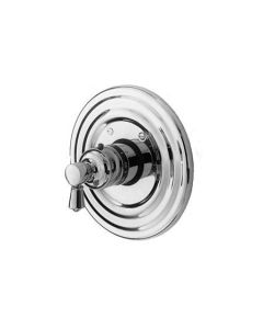 Newport Brass 3-1204TR/15S 3-1204TR Metropole Collection Single Handle Round Thermostatic Val, Satin Nickel