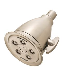 Speakman S-2005-HB-BN Hotel Anystream High Pressure 2.5 GPM Adjustable Shower Head, Brushed Nickel