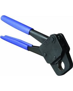Viega 41744 PureFlow 3/4-Inch Zero Lead Compact Angled PEX Crimp Hand Tool with Blue Handle